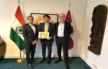 Ambassador Manish Prabhat promoting sustainability in India and Denmark