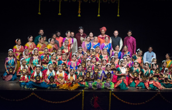 Ambassador Manish Prabhat attended Bharatnatyam Talent Show